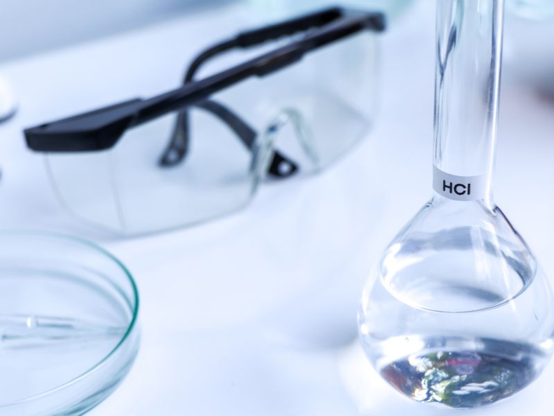 ácido clorídrico fornecedor como escolher