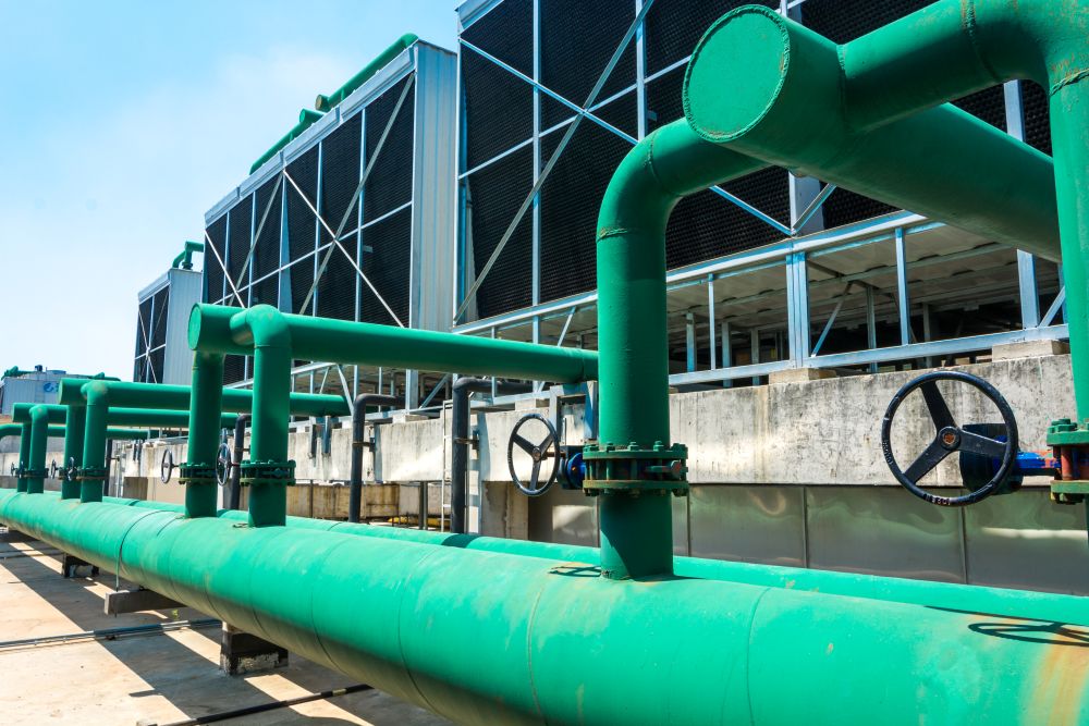 industria de tratamento de efluentes